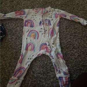 Rainbow Dreams Kids Footie